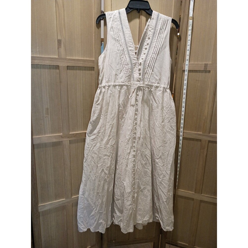 Chicwish dress linen cotton blend